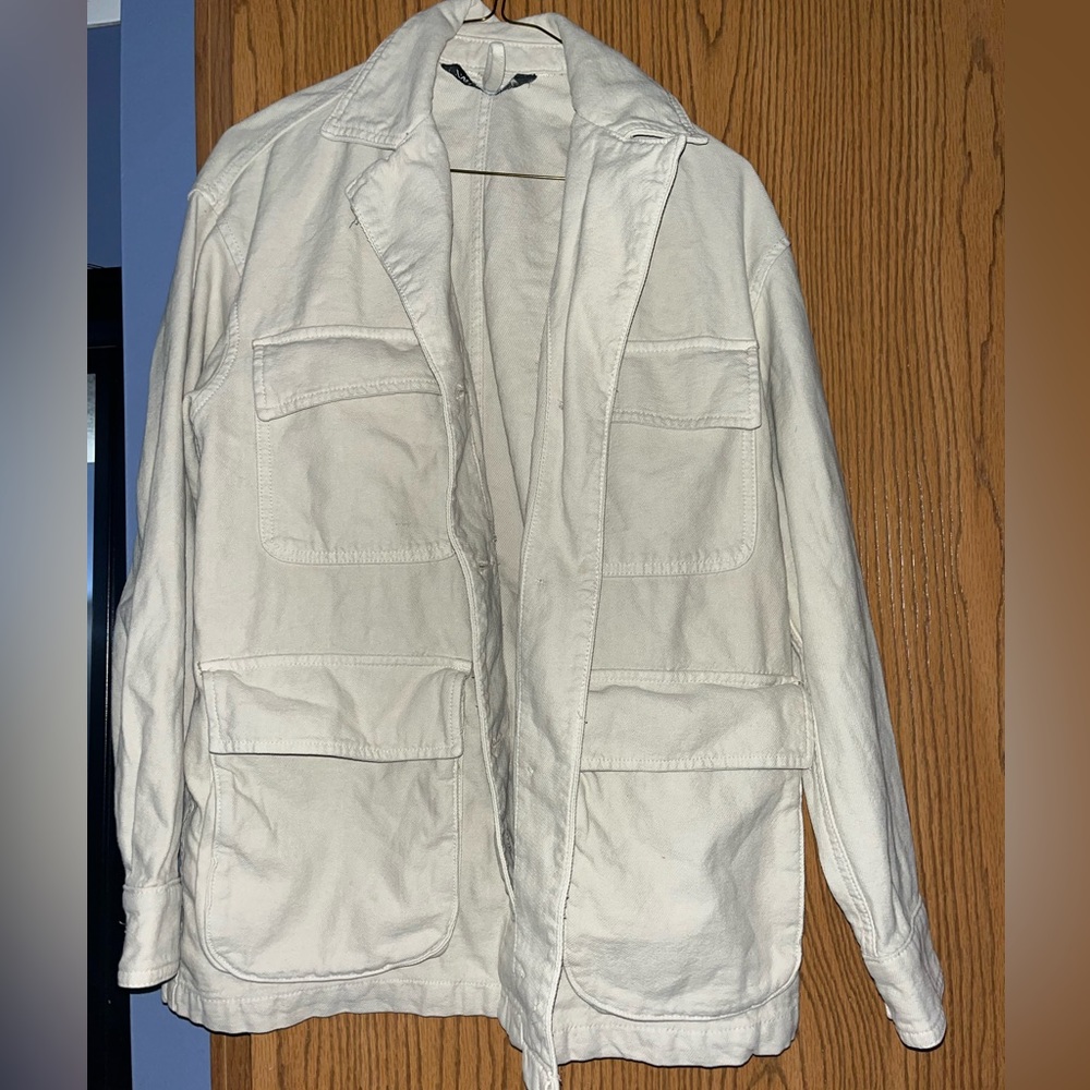 Cream jacket